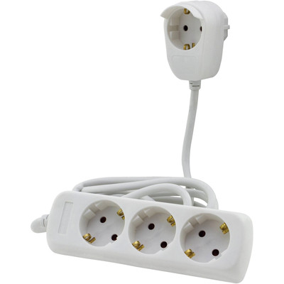 Product Πολύπριζο REV 3+1-fold 2m white base image
