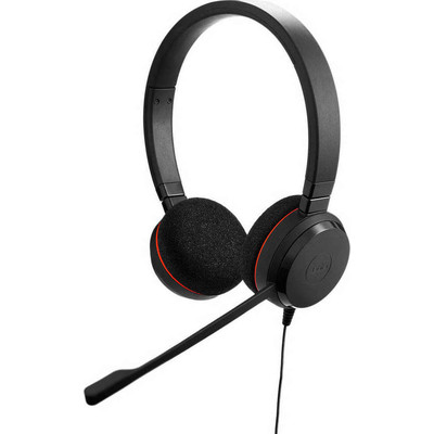 Product Headset Jabra Evolve Evolve 20 UC Duo USB NC corded base image
