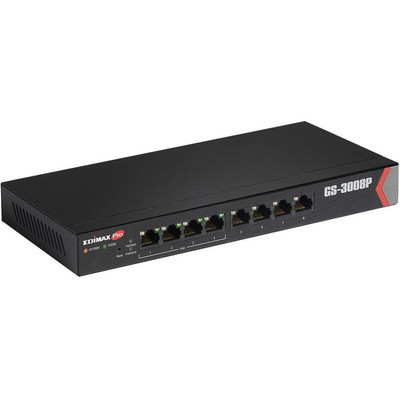 Product Network Switch EDIMAX 8x FE GS-3008P (4xPOE Web Managed) base image