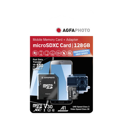 Product Κάρτα Μνήμης MicroSDXC 128GB AgfaPhoto base image