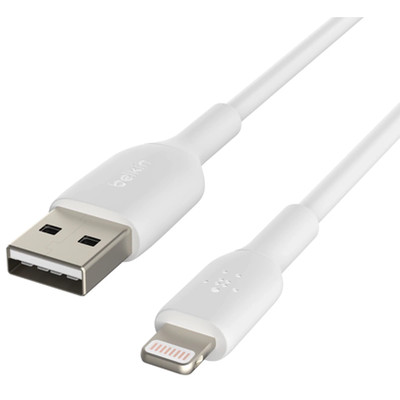 Product Καλώδιο Belkin Lightning Lade/Sync 3m, PVC, white base image