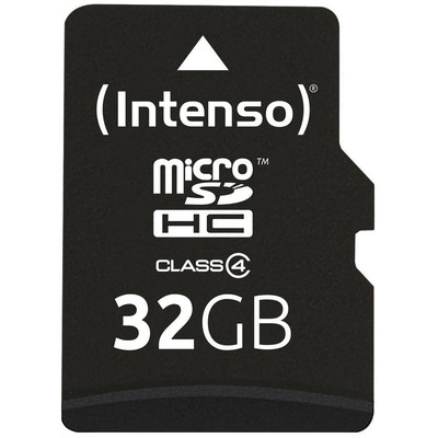 Product Κάρτα Μνήμης MicroSD 32GB Intenso and Adapter base image