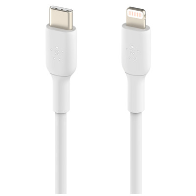 Product Καλώδιο Belkin Lightning/USB-C 1m PVC, white base image
