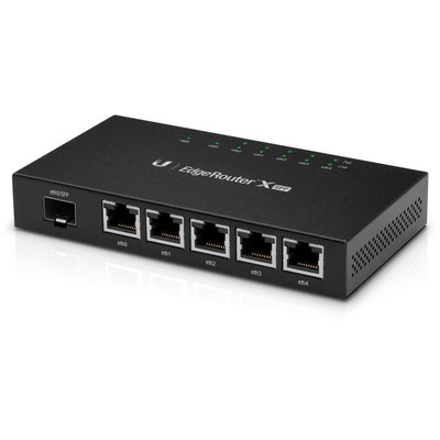 Product EdgeRouter Ubiquiti X, 5-port Gigabit Router, 1x SFP In base image