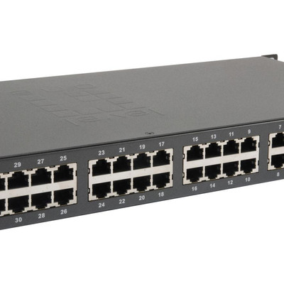 Product Network Switch LevelOne 34x FE FGP-3400W250 2xGE 19" 250W 32xPoE base image