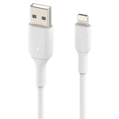 Product Καλώδιο Belkin Lightning Lade/Sync 2m, PVC, white base image
