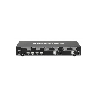 Product KVM Switch Techly, 2 Port, Display Port 1.2 base image