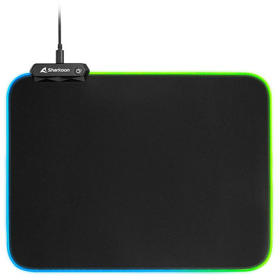 Product Mousepad Sharkoon Mauspad 1337 Gaming Mat 360 RBG 360x270x3 mm base image