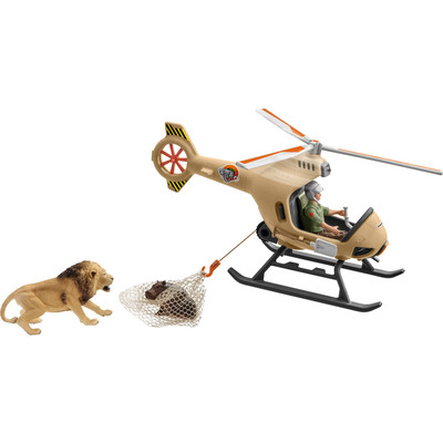 Product Φιγούρα Schleich Wild Life 42476 Animal rescue helicopter base image