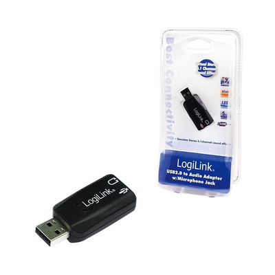 Product Κάρτα Ήχου LogiLink USB 5.1 mit Virtual 3D base image