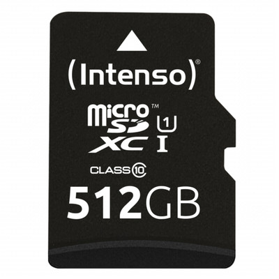 Product Κάρτα Μνήμης MicroSDXC 512GB Intenso Premium base image