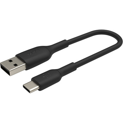 Product Καλώδιο Belkin USB-C/USB-A 15cm PVC, black CAB001bt0MBK base image