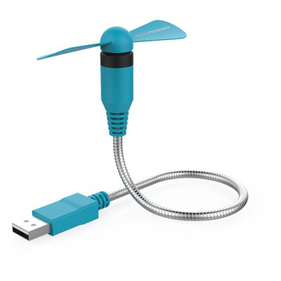 Product Μίνι Ανεμιστήρας RealPower USB blue flexible base image