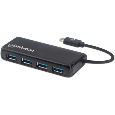 Product USB Hub Manhattan 4-Port USB 3.2 Gen 1 base image
