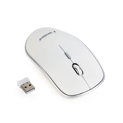 Product Ποντίκι Ασύρματο GEMBIRD OPT 4 buttons white base image