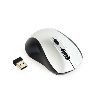 Product Ποντίκι Ασύρματο GEMBIRD OPT 4 buttons gray / black base image