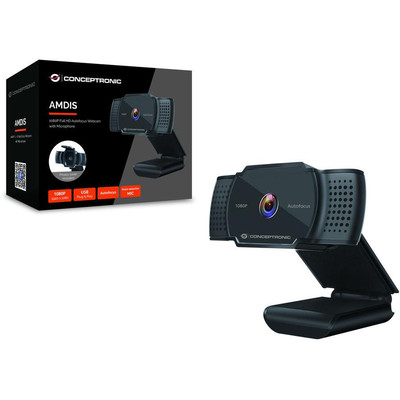 Product Webcam CONCEPTRONIC AMDIS 1080P HD base image