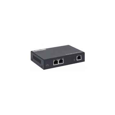 Product Network Switch INTELLINET 2-Port Gigabit Ultra PoE-Extender 60W base image