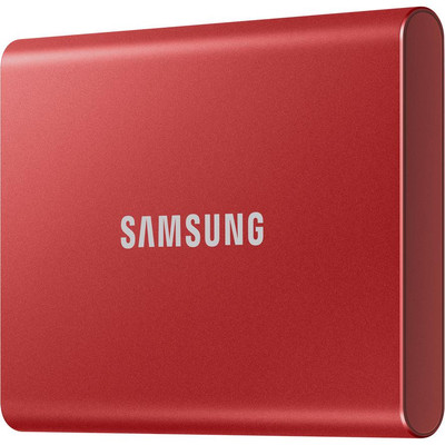 Product Εξωτερικός Σκληρός Δίσκος SSD 1TB Samsung T7 USB3.2 Gen.2 Metallic Red base image