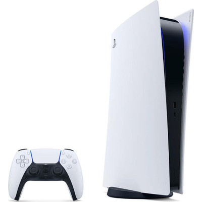 Product Κονσόλα Sony Playstation 5 Digital Edition 825GB white base image