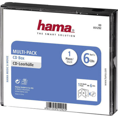 Product Θήκη CD Hama Multi-Pack 6 base image