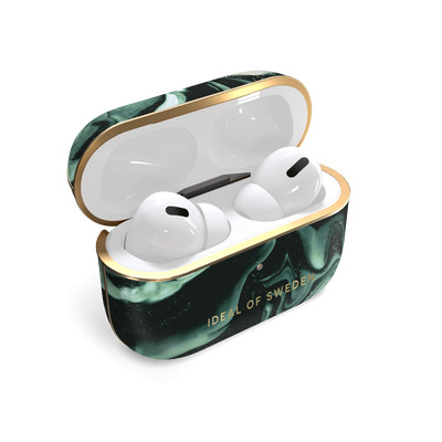 Product Θήκη AirPods iDeal Of Sweden Printed Pro Golden Olive Marble IDFAPCAW21-PRO-320 base image