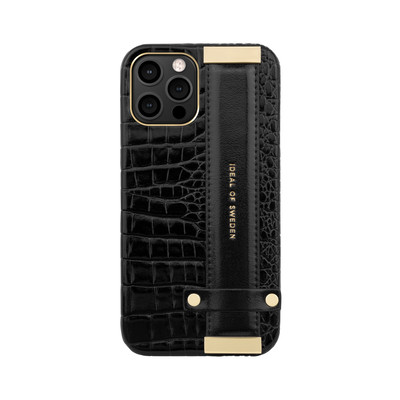 Product Θήκη Κινητού iDeal Of Sweden Statement Strap Handle iPhone 12/12 Pro Neo Noir Croco IDSCAW20-2061-223 base image