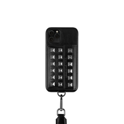 Product Θήκη Κινητού Λαιμού iDeal Of Sweden Statement iPhone 11 Pro/XS/X Dawn Black Studs IDSPNAW21-I1958-363 base image