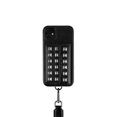 Product Θήκη Κινητού Λαιμού iDeal Of Sweden Statement iPhone 11/XR Dawn Black Studs IDSPNAW21-I1961-363 base image