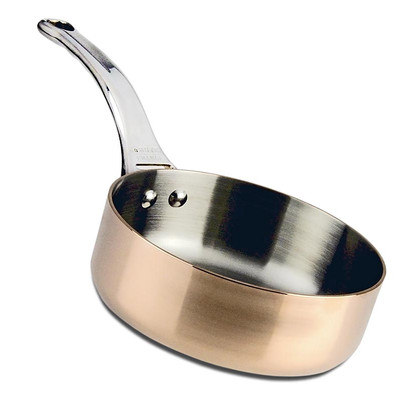 Product Τηγάνι De Buyer Prima Matera Saut Pan Copper/steel 16cm straight ind. base image