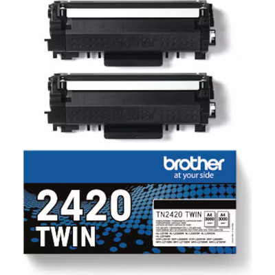 Product Toner Brother TN2420 TWIN - 2-pack - High Yield - Black - original base image