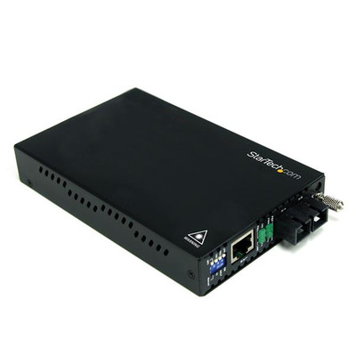 Product Media Converter StarTech ETHERNET SM FIBER CONVERTER SC base image