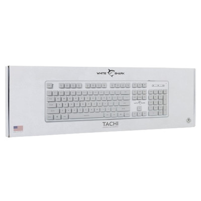 Product Πληκτρολόγιο White Shark Led Keyboard Gk-003241 Tachi Us Layout White base image