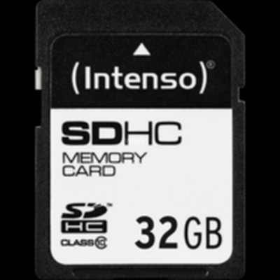 Product Κάρτα Μνήμης SDHC 32GB 12/20 Class 10 Intenso base image