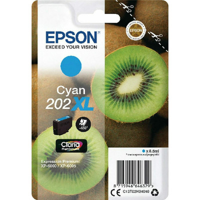 Product Μελάνι Epson cyan Claria Premium 202 XL T 02H2 base image