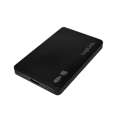 Product Θήκη Σκληρού Δίσκου 2,5 LogiLink UA0256 USB 3.0/SATA Black ALU screwless base image