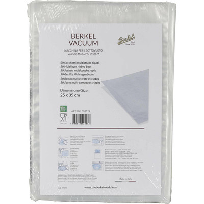 Product Ανταλλακτικές σακούλες Berkel Vacuum Bags 25x35 cm base image