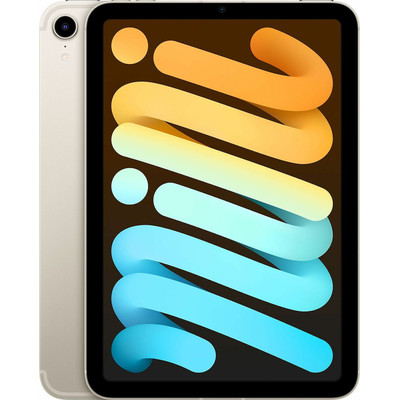 Product Tablet Apple iPad mini Wi-Fi + Cell 64GB Starlight MK8C3FD/A base image