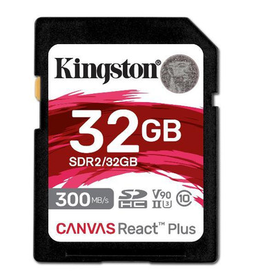 Product Κάρτα Μνήμης SDXC 32GB Kingston Canvas React Plus - UHS-II base image