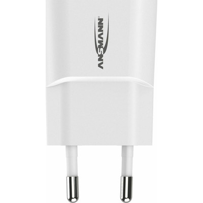 Product Φορτιστής Πρίζας Ansmann HC105w 1xUSB 1000mA white base image