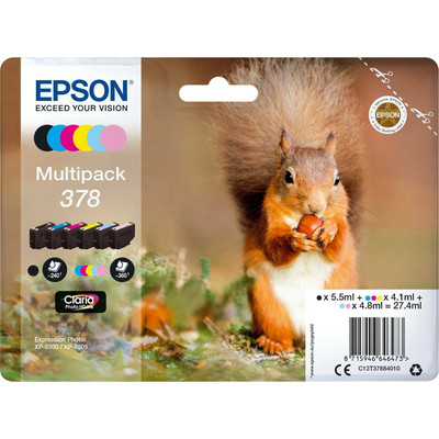 Product Μελάνι Epson Multipack Claria Photo HD T 378 (6 colors) T 3788 base image