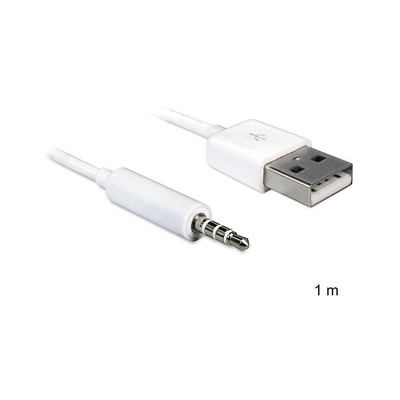Product Καλώδιο USB iPod Shuffle Delock 3.5mm Jack to USB A M / M 1.00m base image
