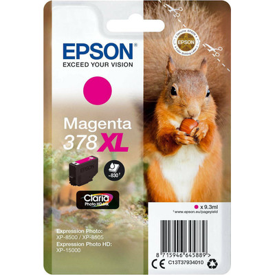 Product Μελάνι Epson magenta Claria Photo HD 378 XL T 3793 base image