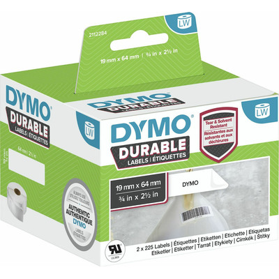Product Ετικέτες Dymo LW Durable 19 mm x 64 mm 2x 450 pcs base image