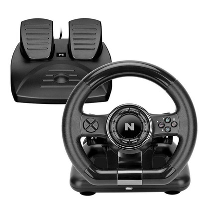 Product Τιμονιέρα με Πετάλια Nitho Lenkrad Drive Pro Racing Black base image