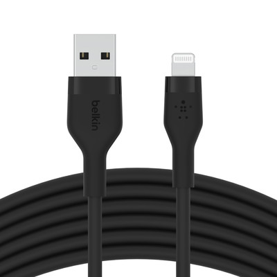Product Καλώδιο USB Belkin Flex Lightning/USB-A 1m black CAA008bt1MBK base image