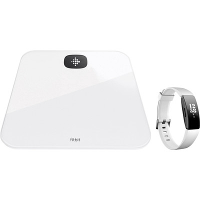 Product Ζυγαριά Μπάνιου Fitbit Bundle Aria Air + Activiytracker Inspire HR white base image