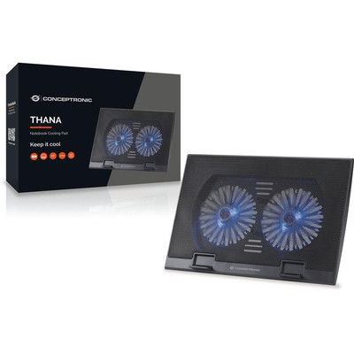 Product Βάση Laptop CONCEPTRONIC 2-Fan Cooling Pad (17.0")/ Ergonomic base image