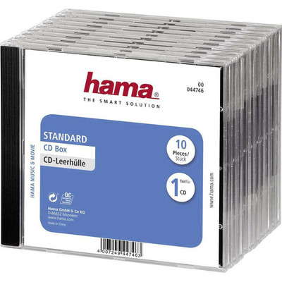 Product Θήκη CD 1x10 Hama Jewel 44746 base image