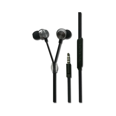 Product Handsfree 2GO In-Ear Stereo "Luxury" - anthracite Zipper-Style base image
